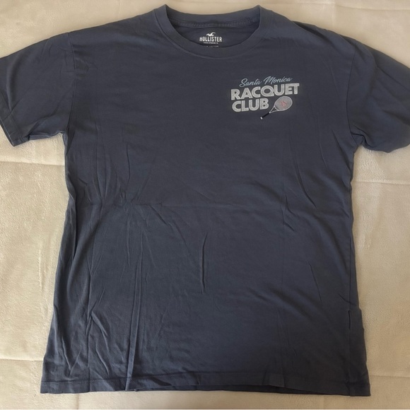 Hollister Tops - Hollister Woman’s Navy Racquet Club Graphic Tee